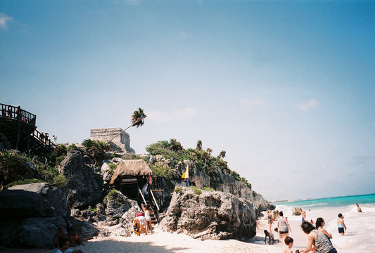 Location  Tulum, Mexico.   Shot  Captured May 2016 on Kodak Portra 400.  Print  Our fine art Giclée prints are made to order in Australia, come unframed and are professionally printed on Canson Baryta Prestige 340gsm (archival semi-gloss paper).  Print sizes A4 to A2 are inclusive of a 30mm (3cm) white border and print size A1 is inclusive of a 50mm (5cm) white border. This gives our prints more balanced and contemporary look.