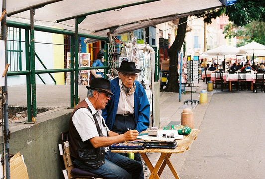 Location  Buenos Aires, Argentina.   Shot  Captured November 2017 on Kodak Portra 400.  Print  Our fine art Giclée prints are made to order in Australia, come unframed and are professionally printed on Canson Baryta Prestige 340gsm (archival semi-gloss paper).  Print sizes A4 to A2 are inclusive of a 30mm (3cm) white border and print size A1 is inclusive of a 50mm (5cm) white border. This gives our prints more balanced and contemporary look. 